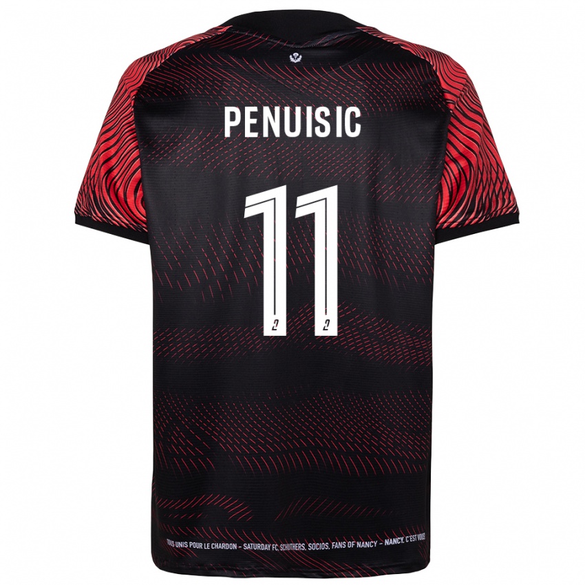 נשים אלווין פניאיסיק #11 לבן אדום ג'רזי ביתית 2025/26 חולצה קצרה