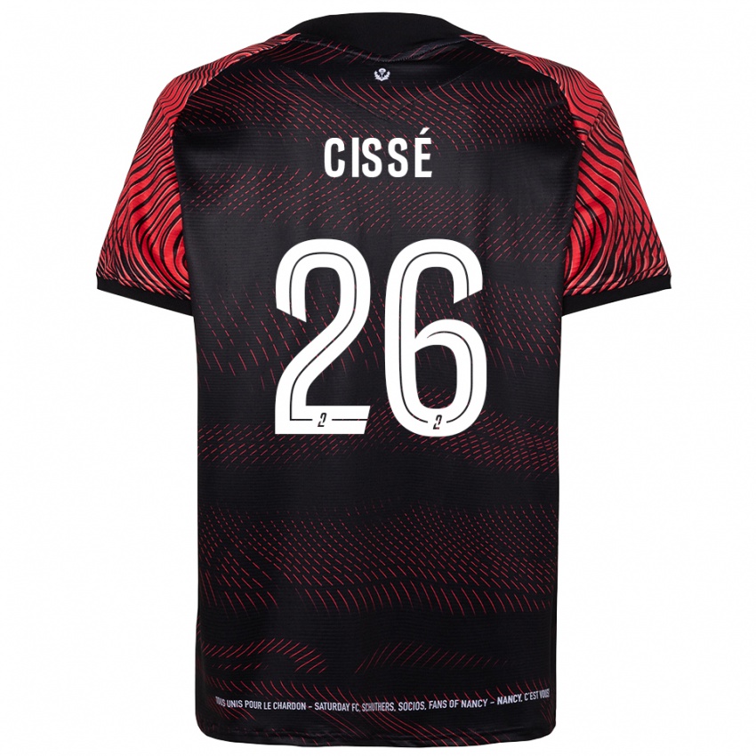 נשים סידי סיסה #26 לבן אדום ג'רזי ביתית 2025/26 חולצה קצרה