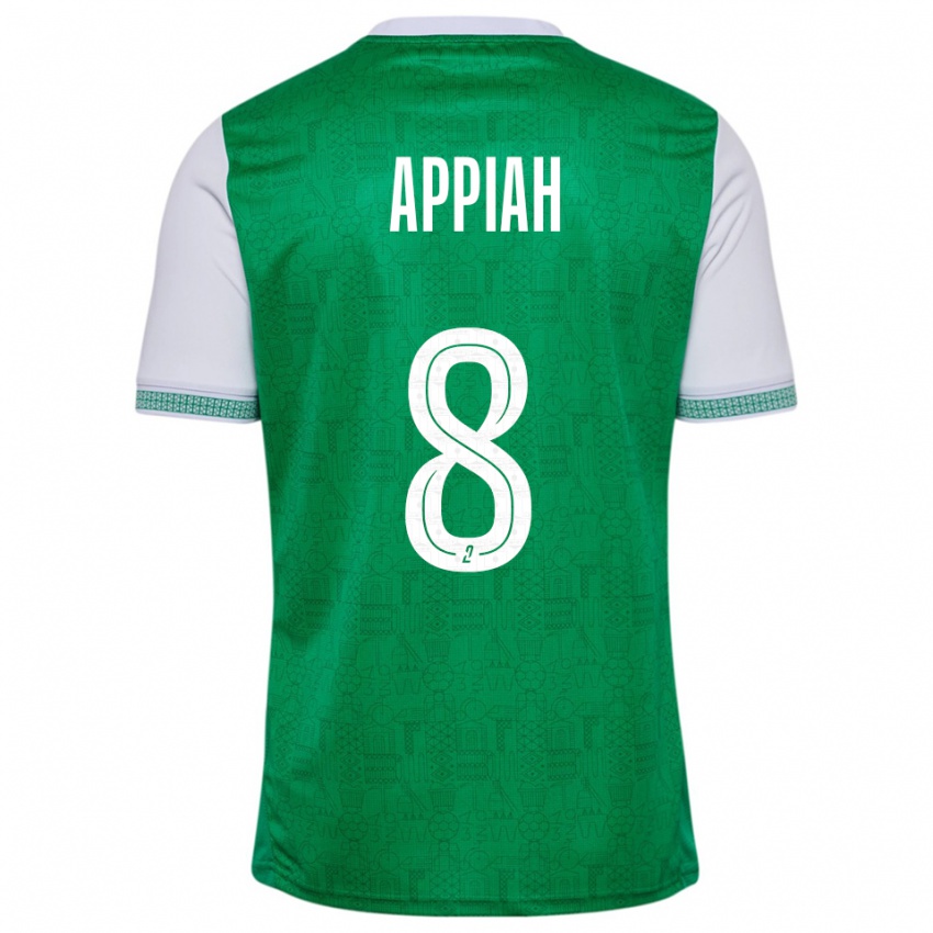 נשים דניס אפייה #8 ירוק לבן ג'רזי ביתית 2025/26 חולצה קצרה