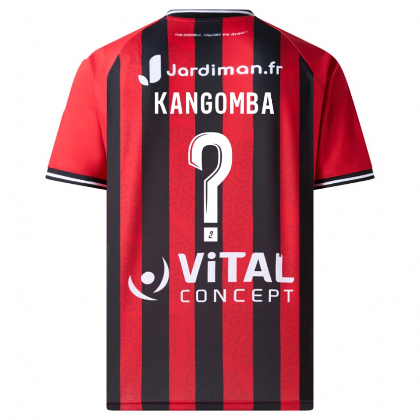 נשים Kayne Kangomba #0 אדום שחור ג'רזי ביתית 2025/26 חולצה קצרה