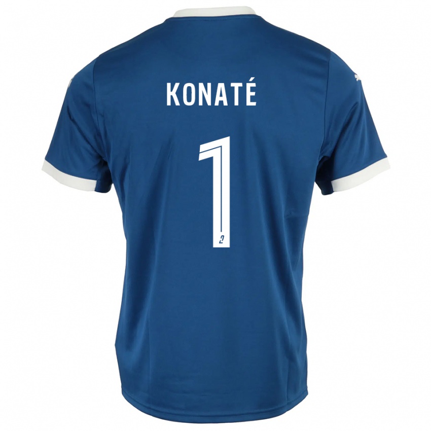 נשים הילל קונאטה #1 כחול לבן ג'רזי ביתית 2025/26 חולצה קצרה