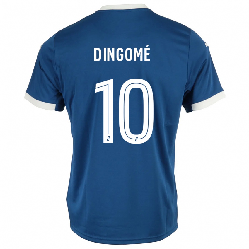 נשים Tristan Dingomé #10 כחול לבן ג'רזי ביתית 2025/26 חולצה קצרה