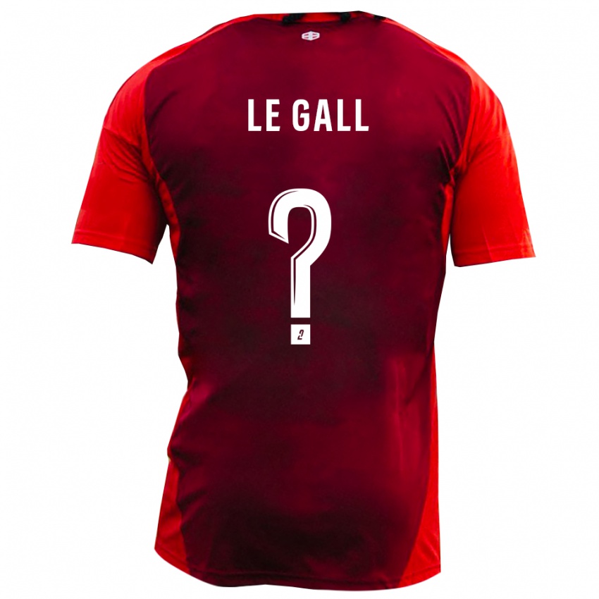 נשים Paul Barnet Le Gall #0 אדום בורגונדי ג'רזי ביתית 2025/26 חולצה קצרה