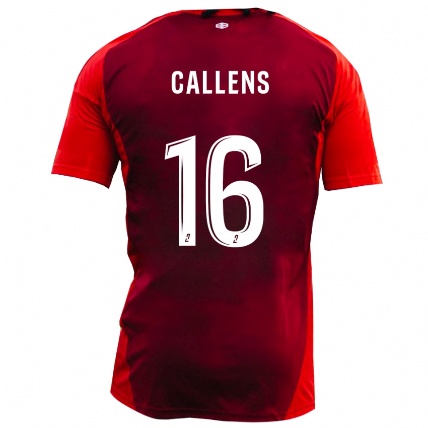 נשים תומס קלנס #16 אדום בורגונדי ג'רזי ביתית 2025/26 חולצה קצרה
