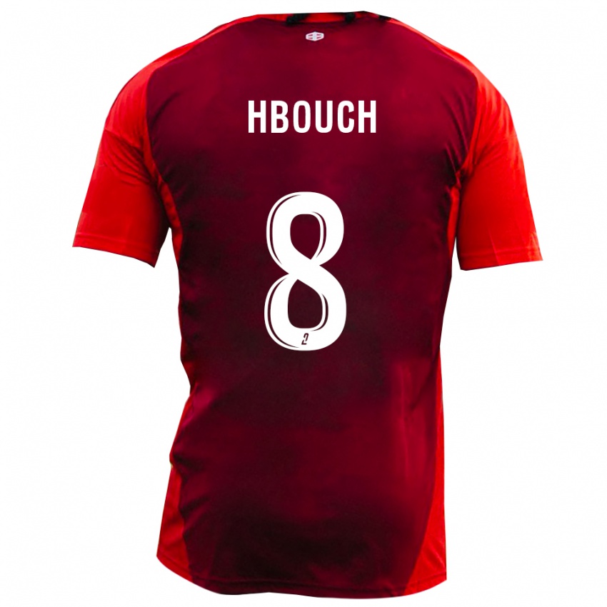 נשים Abdel Hbouch #8 אדום בורגונדי ג'רזי ביתית 2025/26 חולצה קצרה