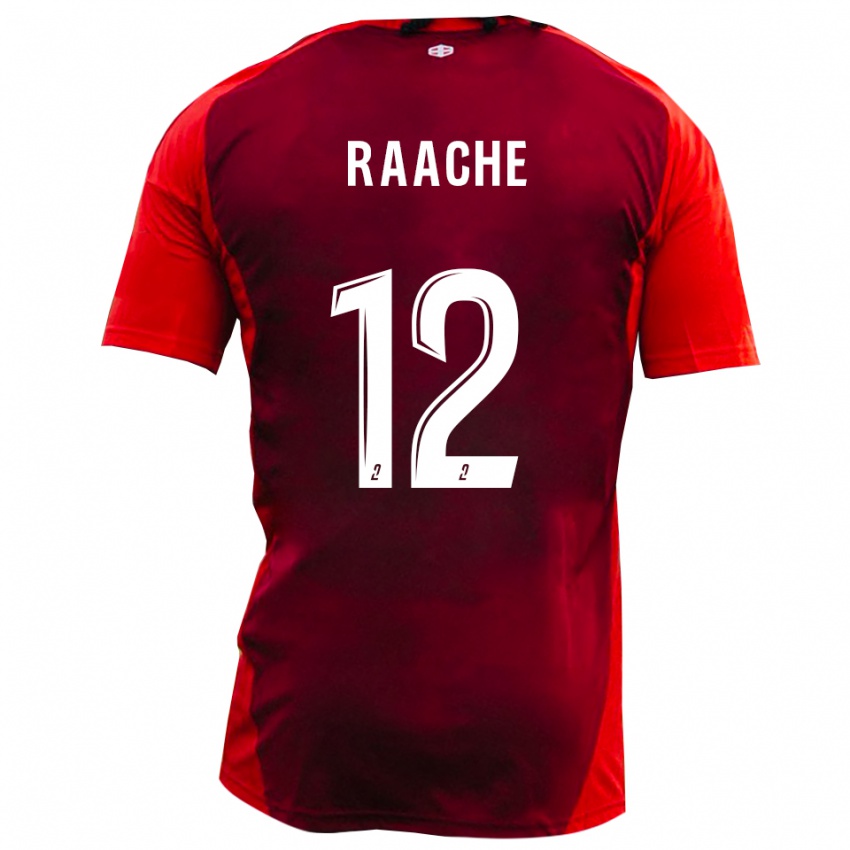 נשים איברהים ראש #12 אדום בורגונדי ג'רזי ביתית 2025/26 חולצה קצרה