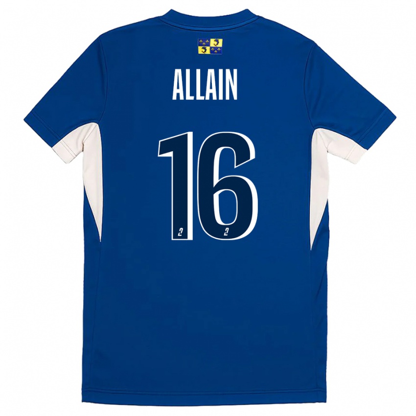 נשים בובי אליין #16 כחול נייבי כחול ג'רזי ביתית 2025/26 חולצה קצרה