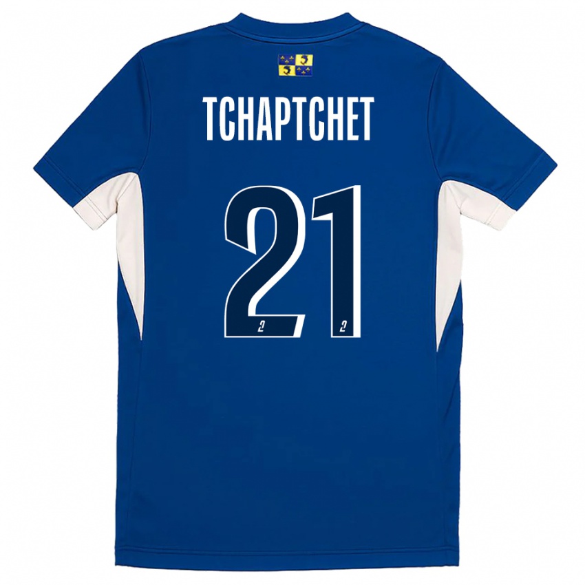 נשים אלאן צ'אפטשה #21 כחול נייבי כחול ג'רזי ביתית 2025/26 חולצה קצרה