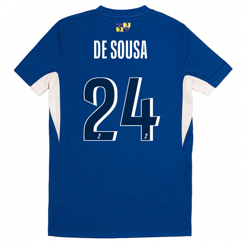 נשים טיפאני די סוזה #24 כחול נייבי כחול ג'רזי ביתית 2025/26 חולצה קצרה