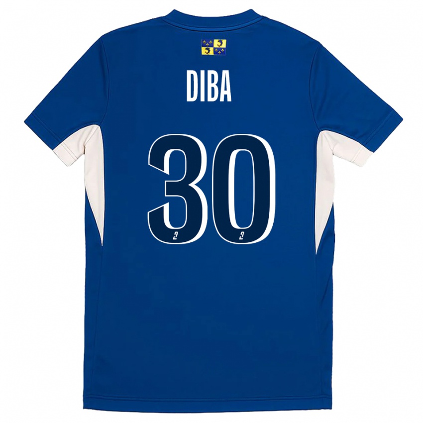 נשים סמבה ללה דיבה #30 כחול נייבי כחול ג'רזי ביתית 2025/26 חולצה קצרה