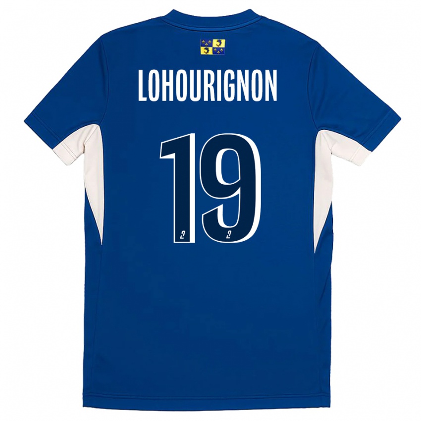 נשים Ndeye Lohourignon #19 כחול נייבי כחול ג'רזי ביתית 2025/26 חולצה קצרה