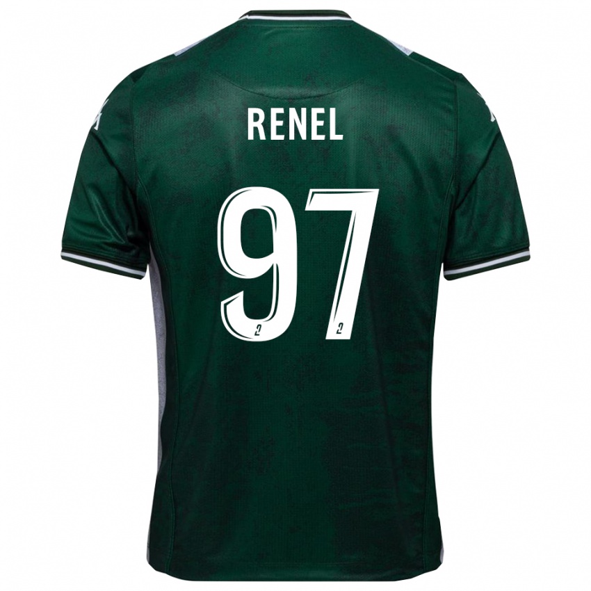 נשים סמואל רנל #97 ירוק לבן ג'רזי ביתית 2025/26 חולצה קצרה