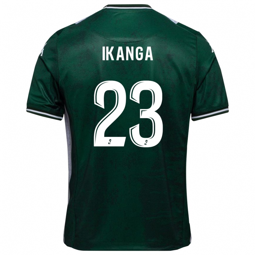 נשים Jovany Ikanga #23 ירוק לבן ג'רזי ביתית 2025/26 חולצה קצרה
