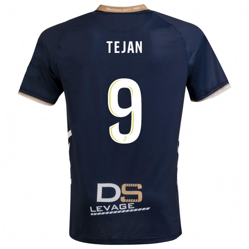 נשים קיי טיין #9 כחול נייבי זהב ג'רזי ביתית 2025/26 חולצה קצרה