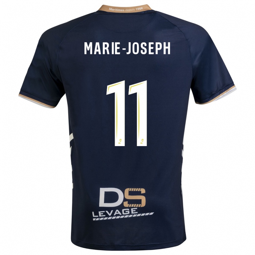 נשים Thomas Marie-Joseph #11 כחול נייבי זהב ג'רזי ביתית 2025/26 חולצה קצרה