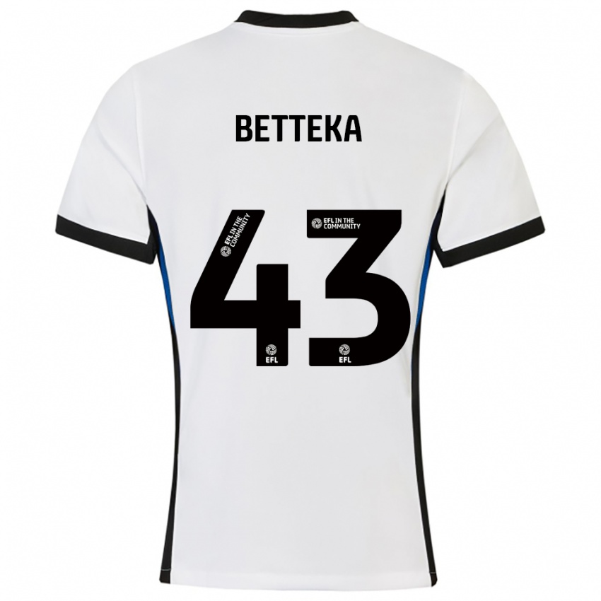 נשים זייד בטקה #43 לבן כחול הרחק ג'רזי 2025/26 חולצה קצרה