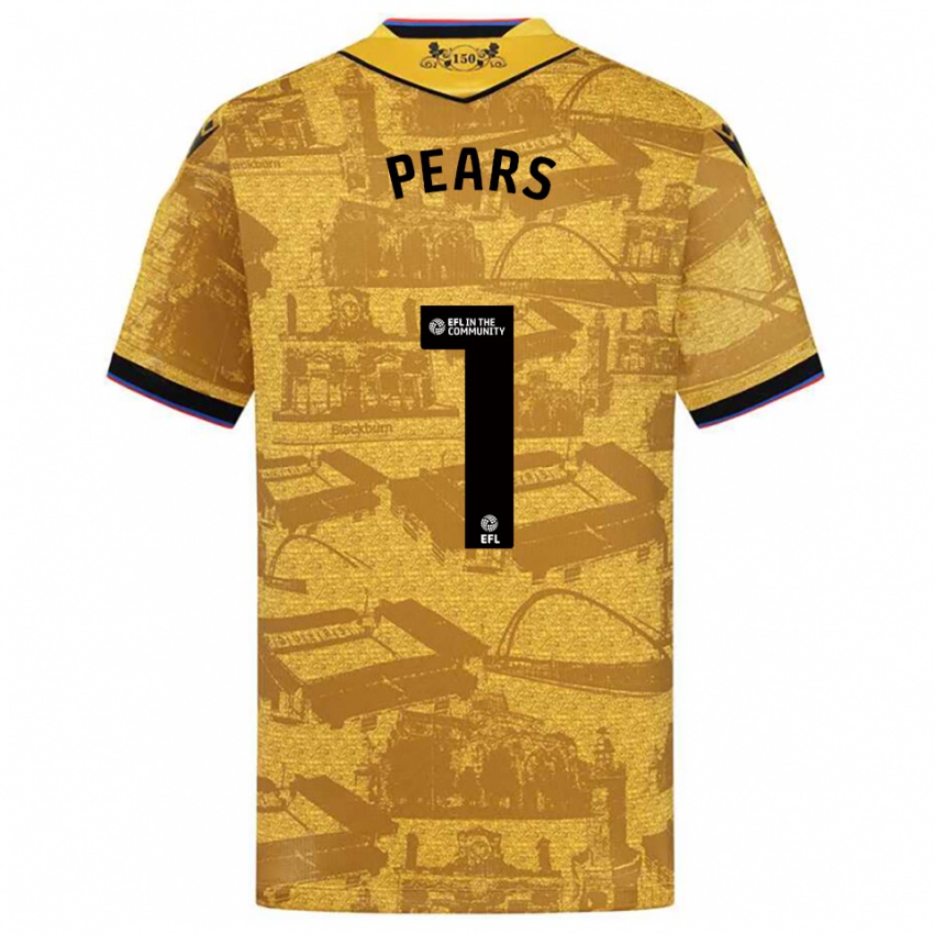 נשים אינסלי פירס #1 זהב שחור הרחק ג'רזי 2025/26 חולצה קצרה