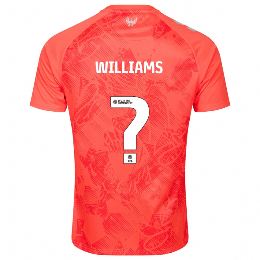 נשים Thomas Williams #0 כתום לבן הרחק ג'רזי 2025/26 חולצה קצרה