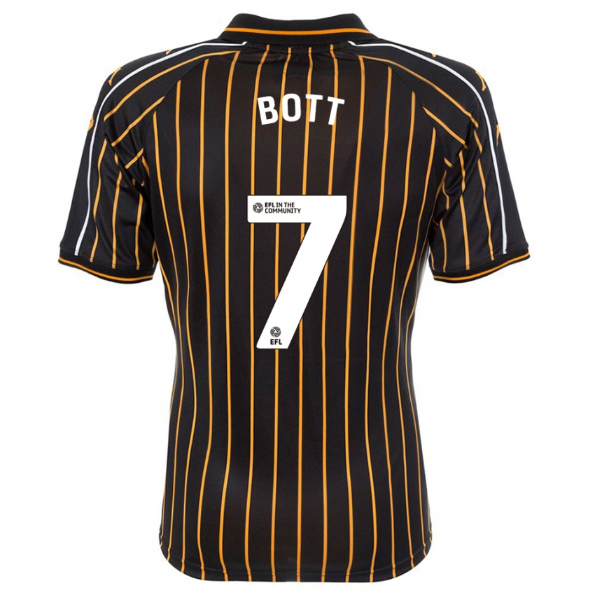 נשים Liberty Bott #7 לבן שחור הרחק ג'רזי 2025/26 חולצה קצרה