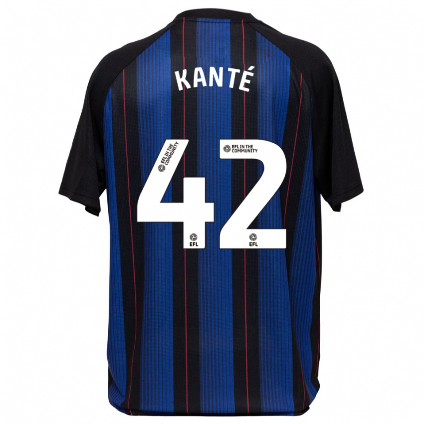 נשים עבדולאייה קאנטה #42 כחול שחור הרחק ג'רזי 2025/26 חולצה קצרה