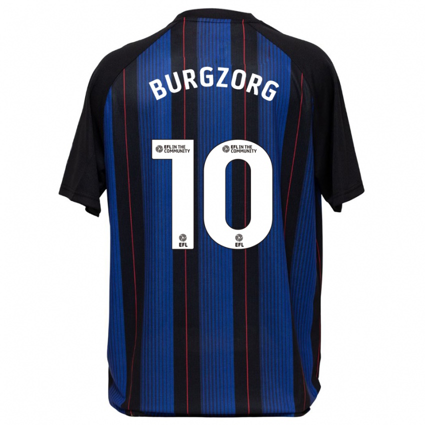 נשים דלאנו באורגשורג #10 כחול שחור הרחק ג'רזי 2025/26 חולצה קצרה