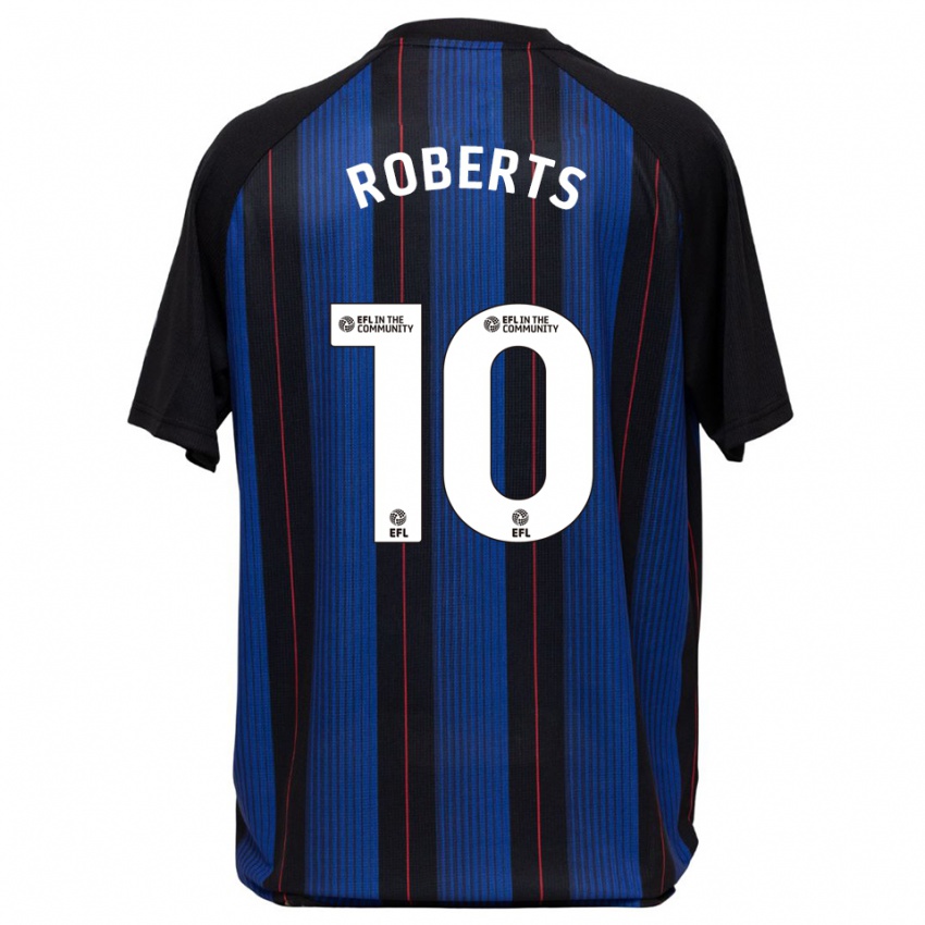 נשים Joe Roberts #10 כחול שחור הרחק ג'רזי 2025/26 חולצה קצרה