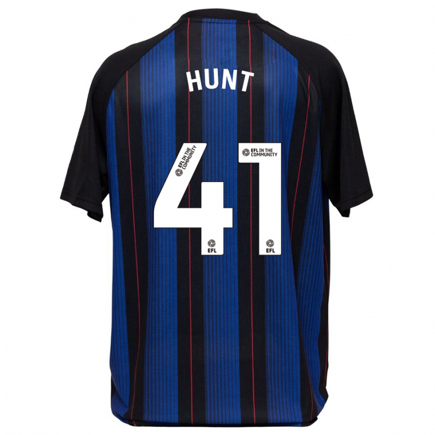 נשים הארלי האנט #41 כחול שחור הרחק ג'רזי 2025/26 חולצה קצרה