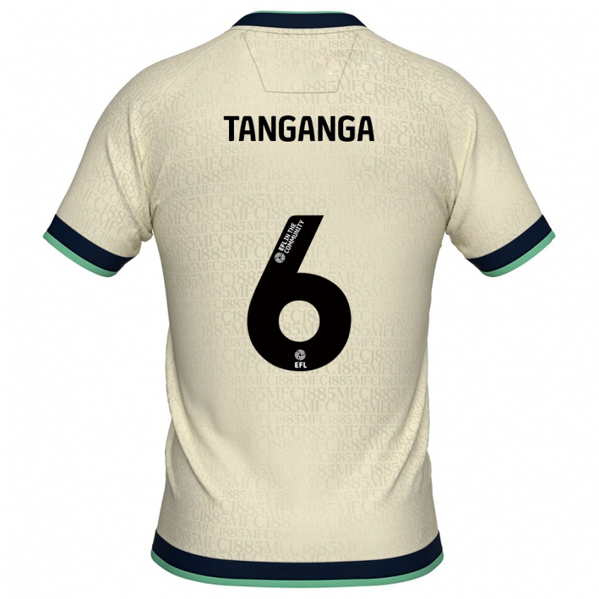 נשים ג’פט טנגאנגה #6 שמפניה כחול נייבי הרחק ג'רזי 2025/26 חולצה קצרה