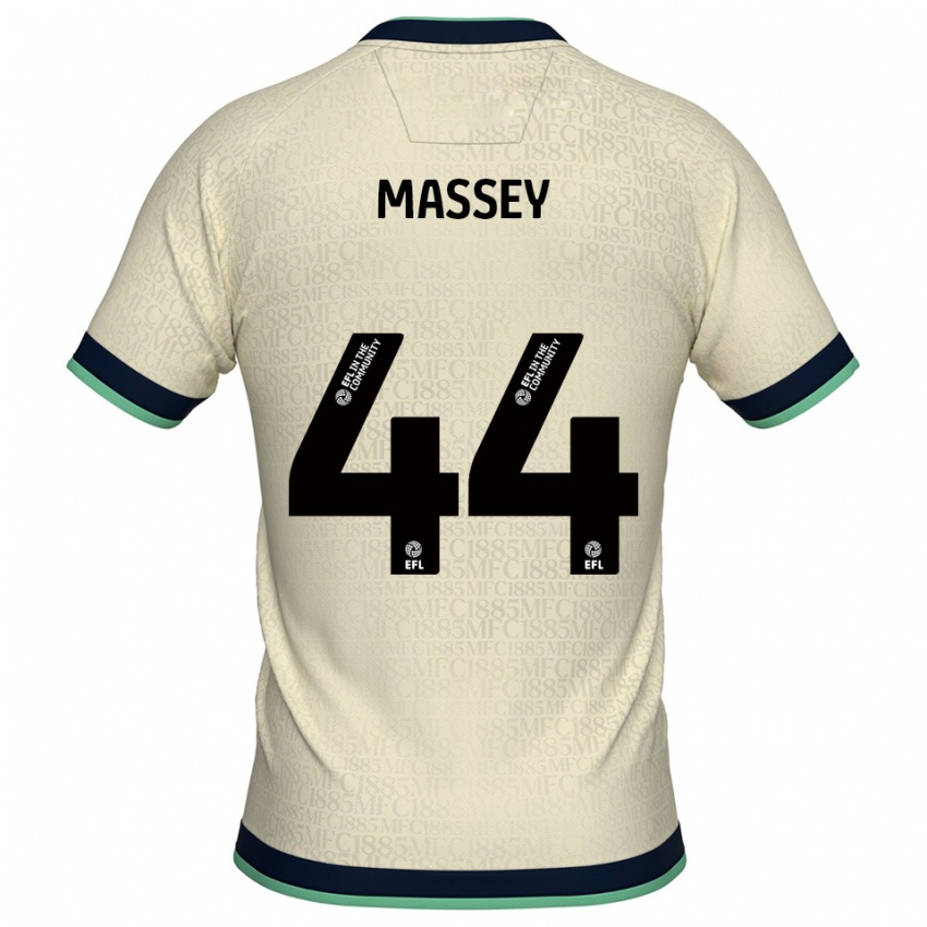 נשים אלפי מאסי #44 שמפניה כחול נייבי הרחק ג'רזי 2025/26 חולצה קצרה