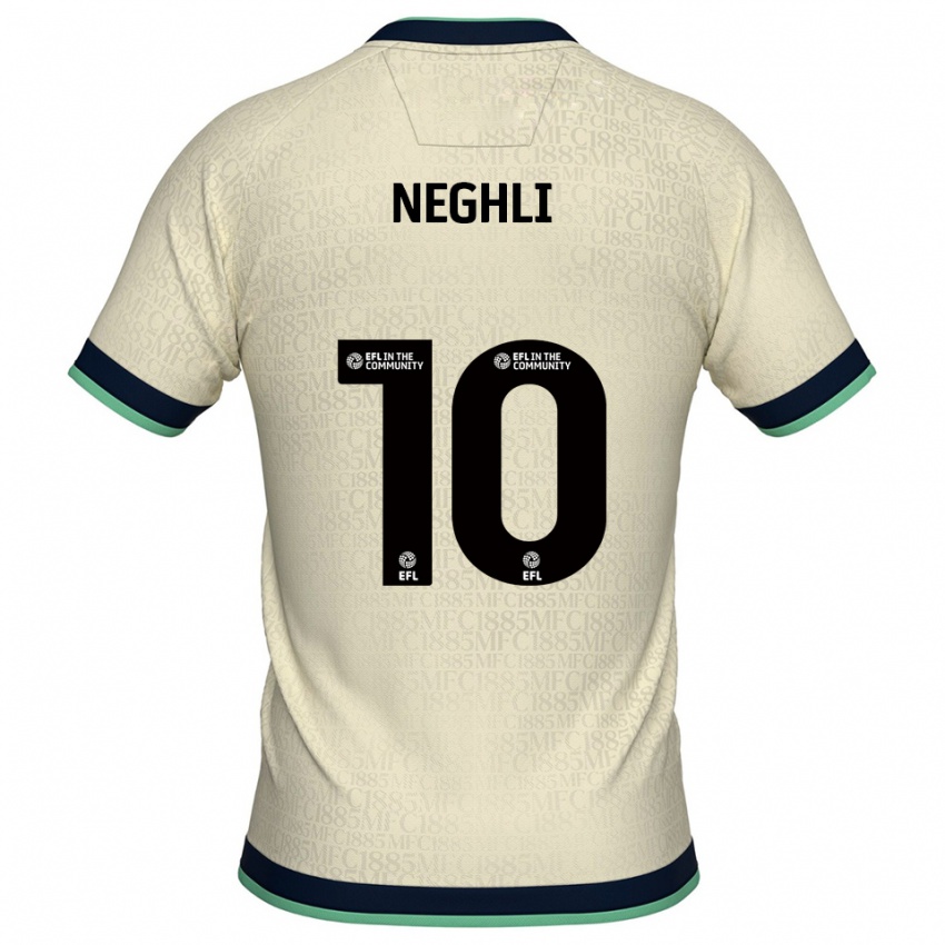 נשים Camiel Neghli #10 שמפניה כחול נייבי הרחק ג'רזי 2025/26 חולצה קצרה