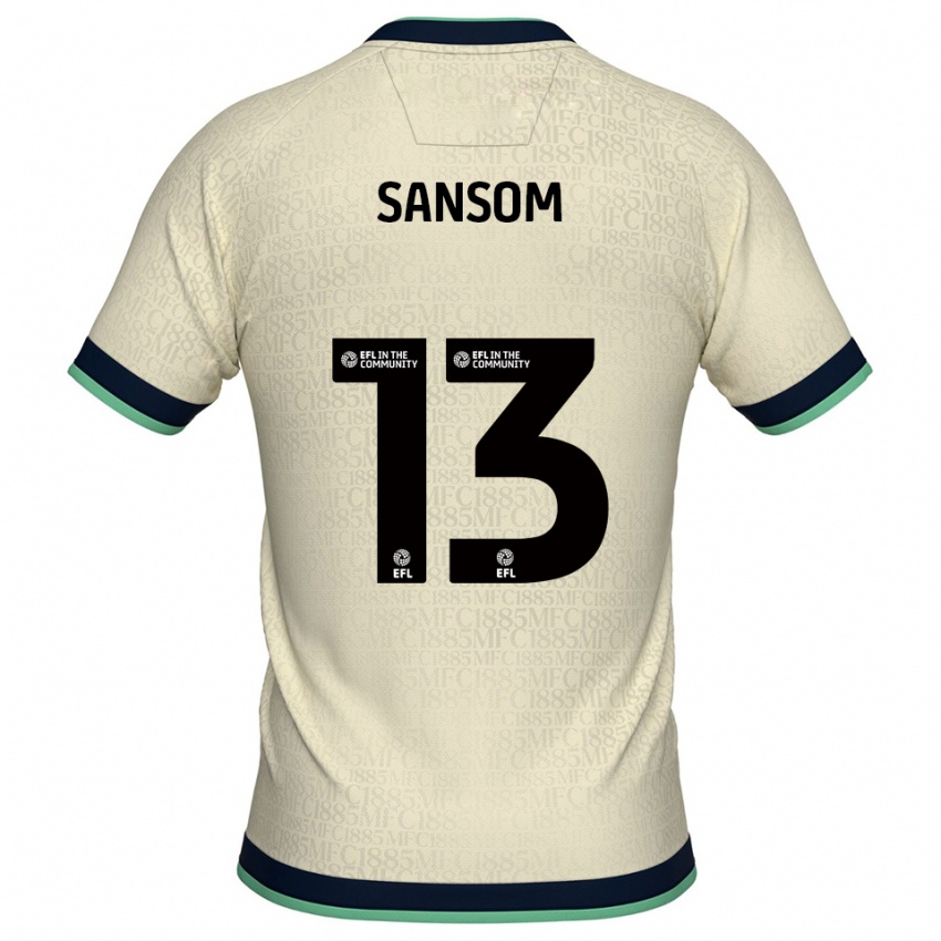 נשים Chloe Sansom #13 שמפניה כחול נייבי הרחק ג'רזי 2025/26 חולצה קצרה