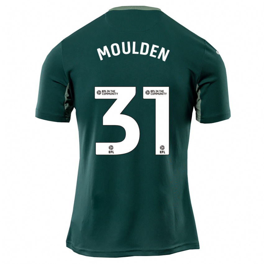 נשים לואי מולדן #31 ירוק לבן סגול הרחק ג'רזי 2025/26 חולצה קצרה