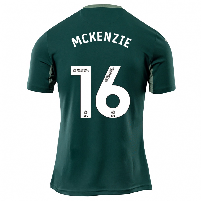 נשים Mason Mckenzie #16 ירוק לבן סגול הרחק ג'רזי 2025/26 חולצה קצרה