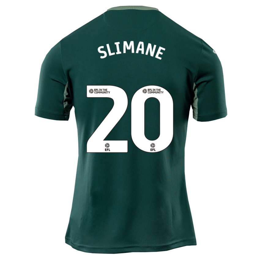 נשים אניס בן סלימאן #20 ירוק לבן סגול הרחק ג'רזי 2025/26 חולצה קצרה
