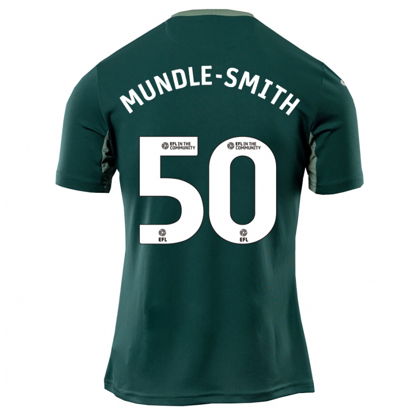 נשים ארול מונדל-סמית׳ #50 ירוק לבן סגול הרחק ג'רזי 2025/26 חולצה קצרה