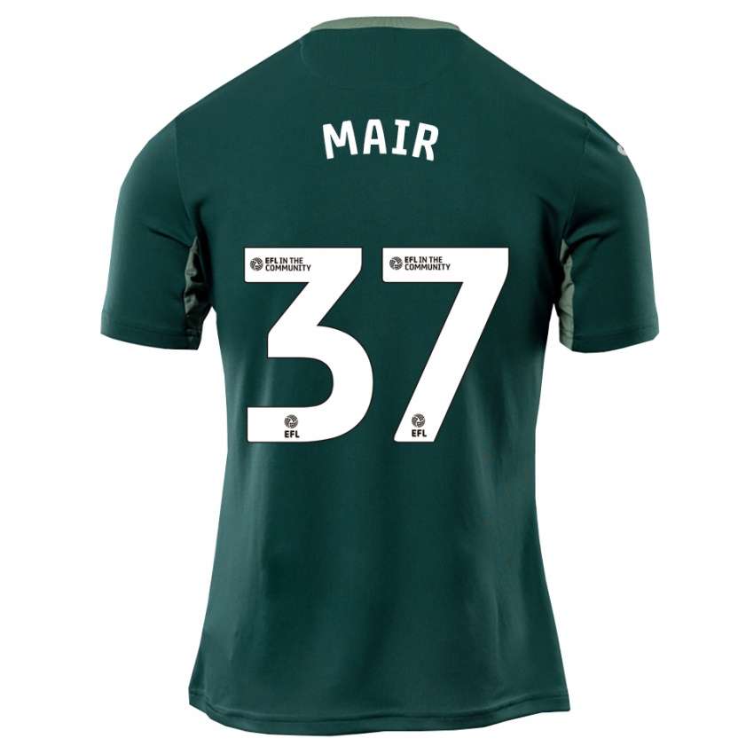 נשים ארצ'י מאיר #37 ירוק לבן סגול הרחק ג'רזי 2025/26 חולצה קצרה