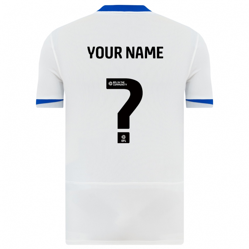 נשים השם שלך #0 לבן שחור הרחק ג'רזי 2025/26 חולצה קצרה