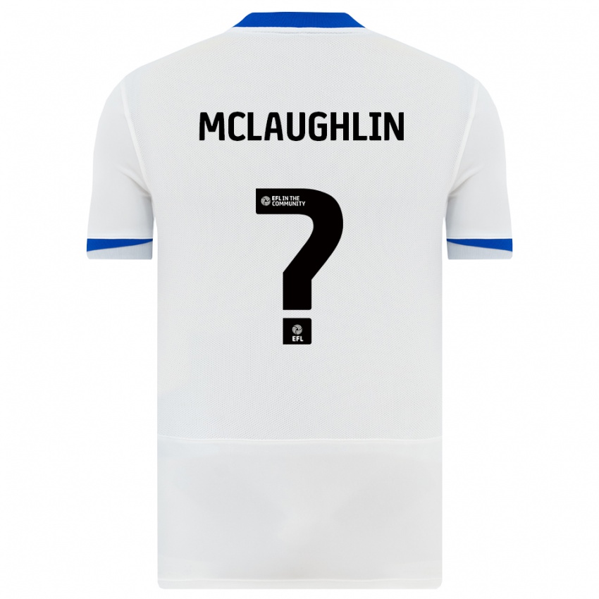 נשים Erin Mclaughlin #0 לבן שחור הרחק ג'רזי 2025/26 חולצה קצרה