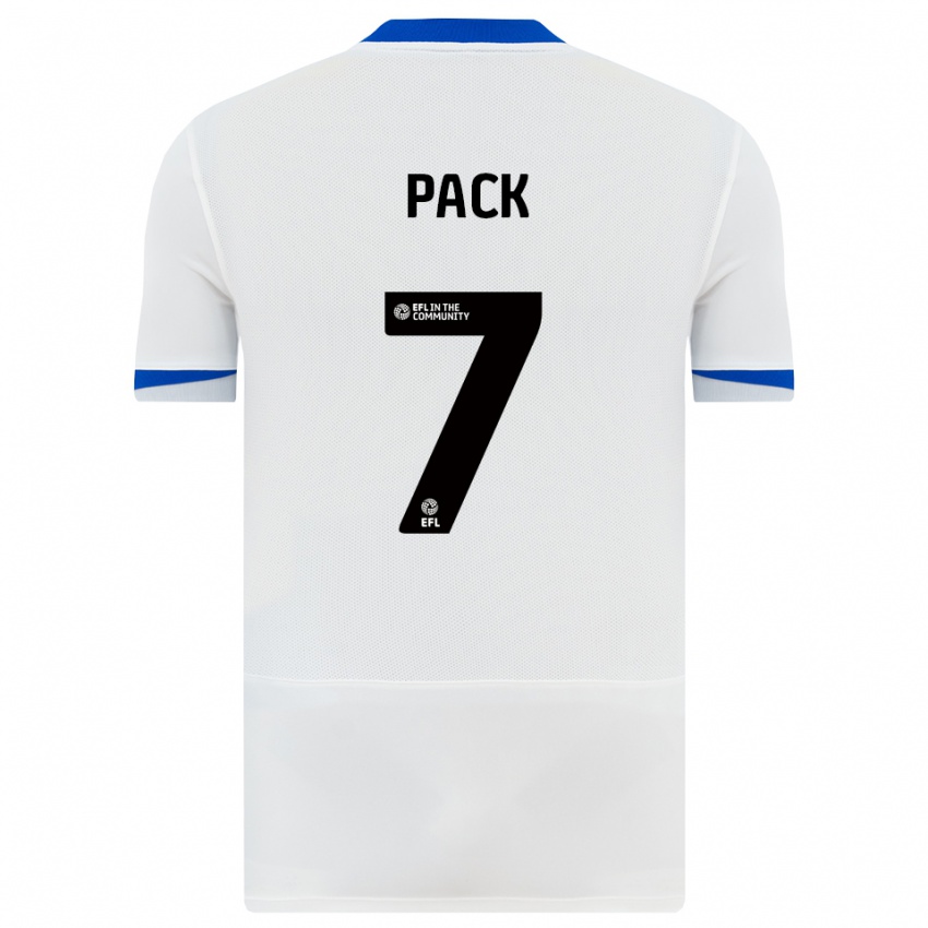 נשים מרלון פק #7 לבן שחור הרחק ג'רזי 2025/26 חולצה קצרה