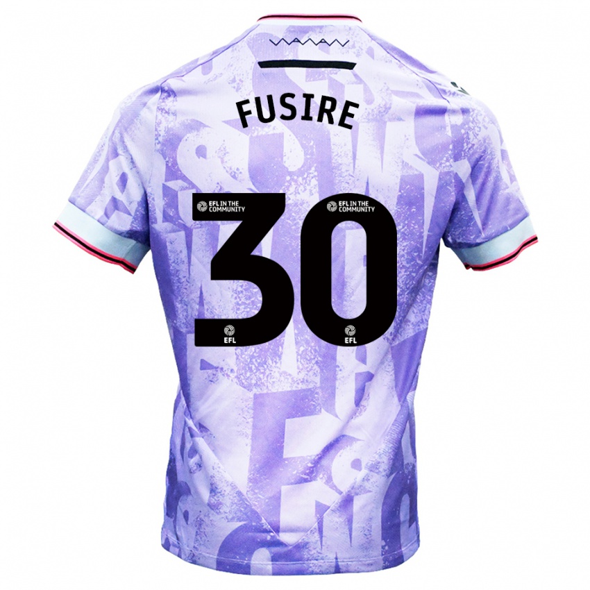 נשים שון פיוז'ר #30 לילך לבן הרחק ג'רזי 2025/26 חולצה קצרה