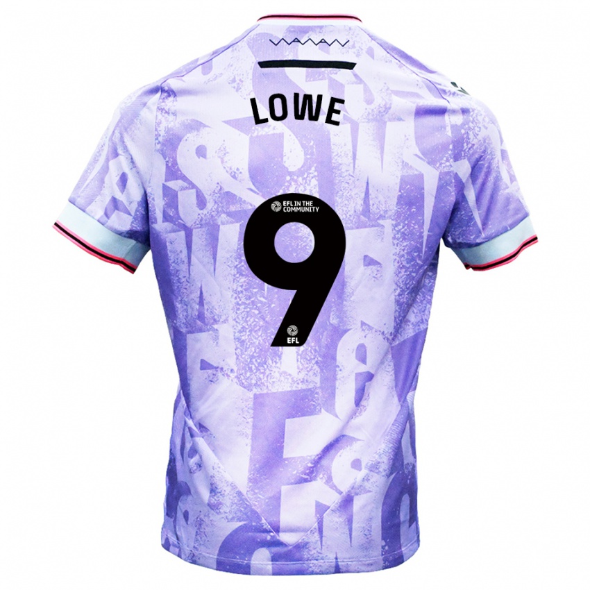 נשים ג'מאל לאו #9 לילך לבן הרחק ג'רזי 2025/26 חולצה קצרה