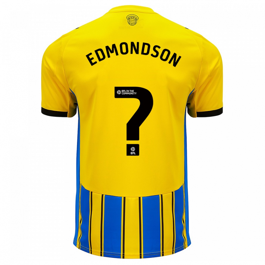 נשים טיילר אדמונדסון #0 כחול צהוב הרחק ג'רזי 2025/26 חולצה קצרה