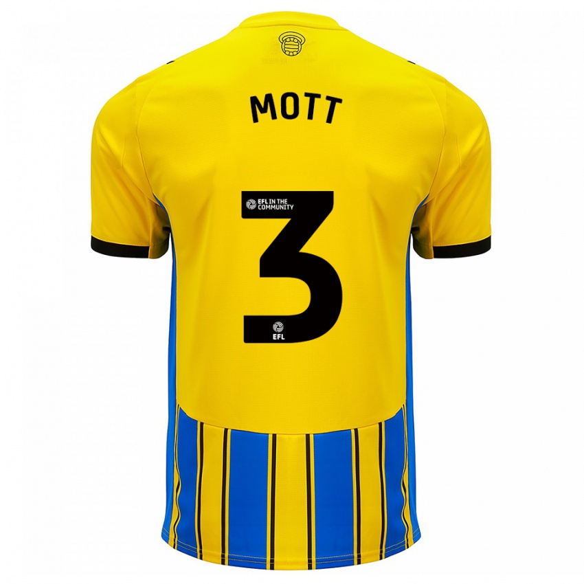 נשים מיליסנט מוט #3 כחול צהוב הרחק ג'רזי 2025/26 חולצה קצרה