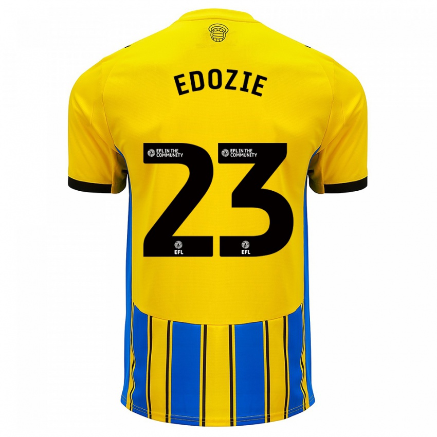 נשים סמואל אדוזי #23 כחול צהוב הרחק ג'רזי 2025/26 חולצה קצרה