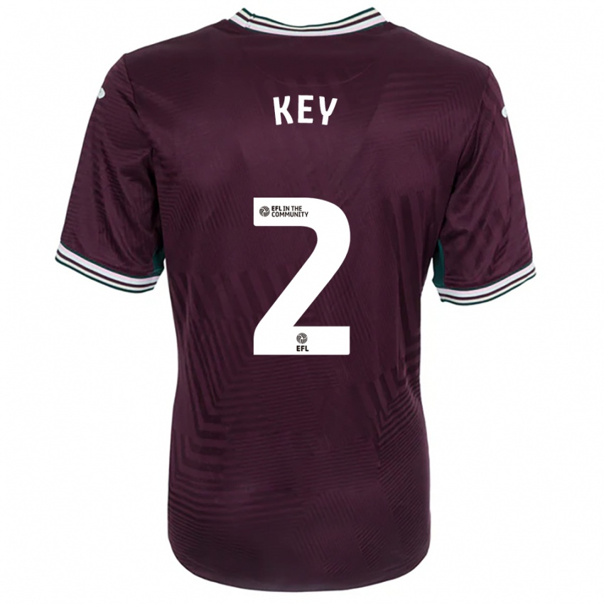 נשים ג'ושוע קי #2 חלודה אדום לבן הרחק ג'רזי 2025/26 חולצה קצרה