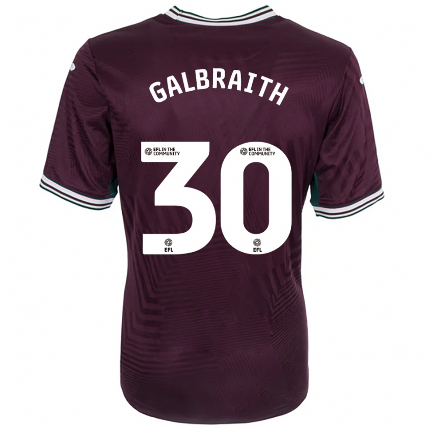 נשים אית'ן גלבריית' #30 חלודה אדום לבן הרחק ג'רזי 2025/26 חולצה קצרה