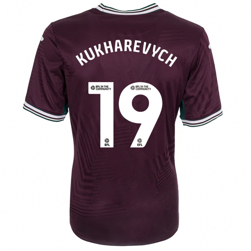 נשים מיקולה קוכארביץ' #19 חלודה אדום לבן הרחק ג'רזי 2025/26 חולצה קצרה