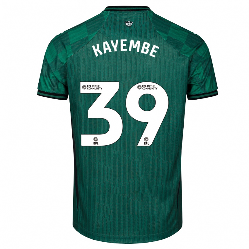 נשים אדו קיימבה #39 ירוק שחור הרחק ג'רזי 2025/26 חולצה קצרה