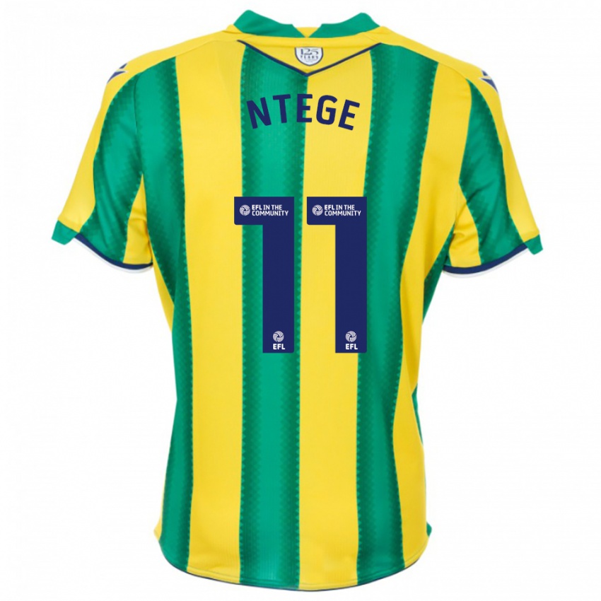 נשים טורין נטגה #11 צהוב ירוק הרחק ג'רזי 2025/26 חולצה קצרה