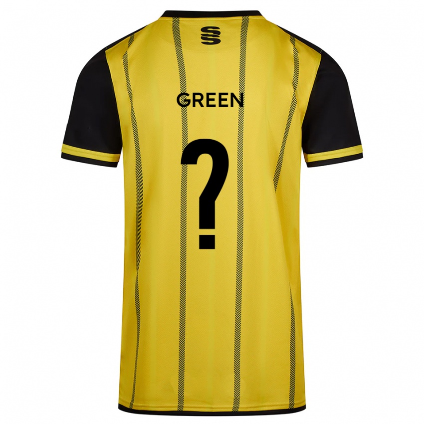 נשים Josh Green #0 צהוב שחור הרחק ג'רזי 2025/26 חולצה קצרה